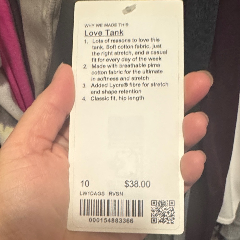 lululemon Athletic Love Tank Top - Picture 2 of 6